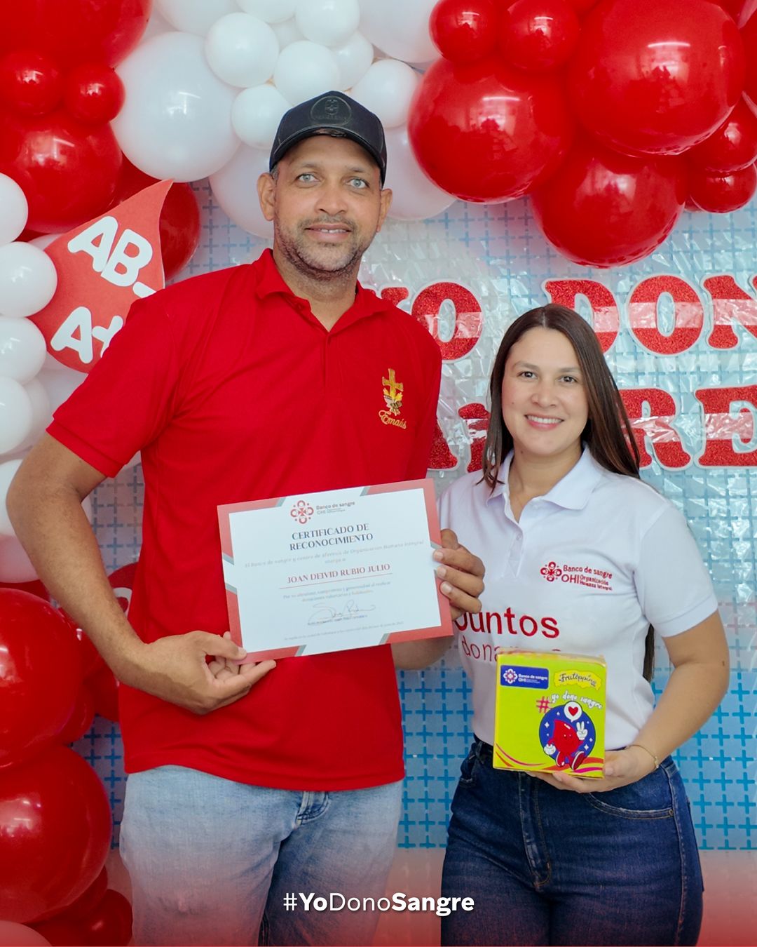 Nuestro Banco de Sangre y Centro de Aféresis celebró el Día Mundial del Donante con un gesto de gratitud