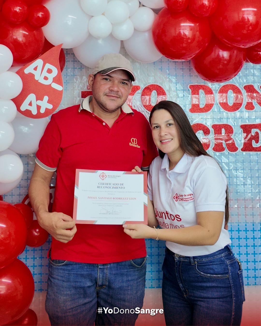 Nuestro Banco de Sangre y Centro de Aféresis celebró el Día Mundial del Donante con un gesto de gratitud