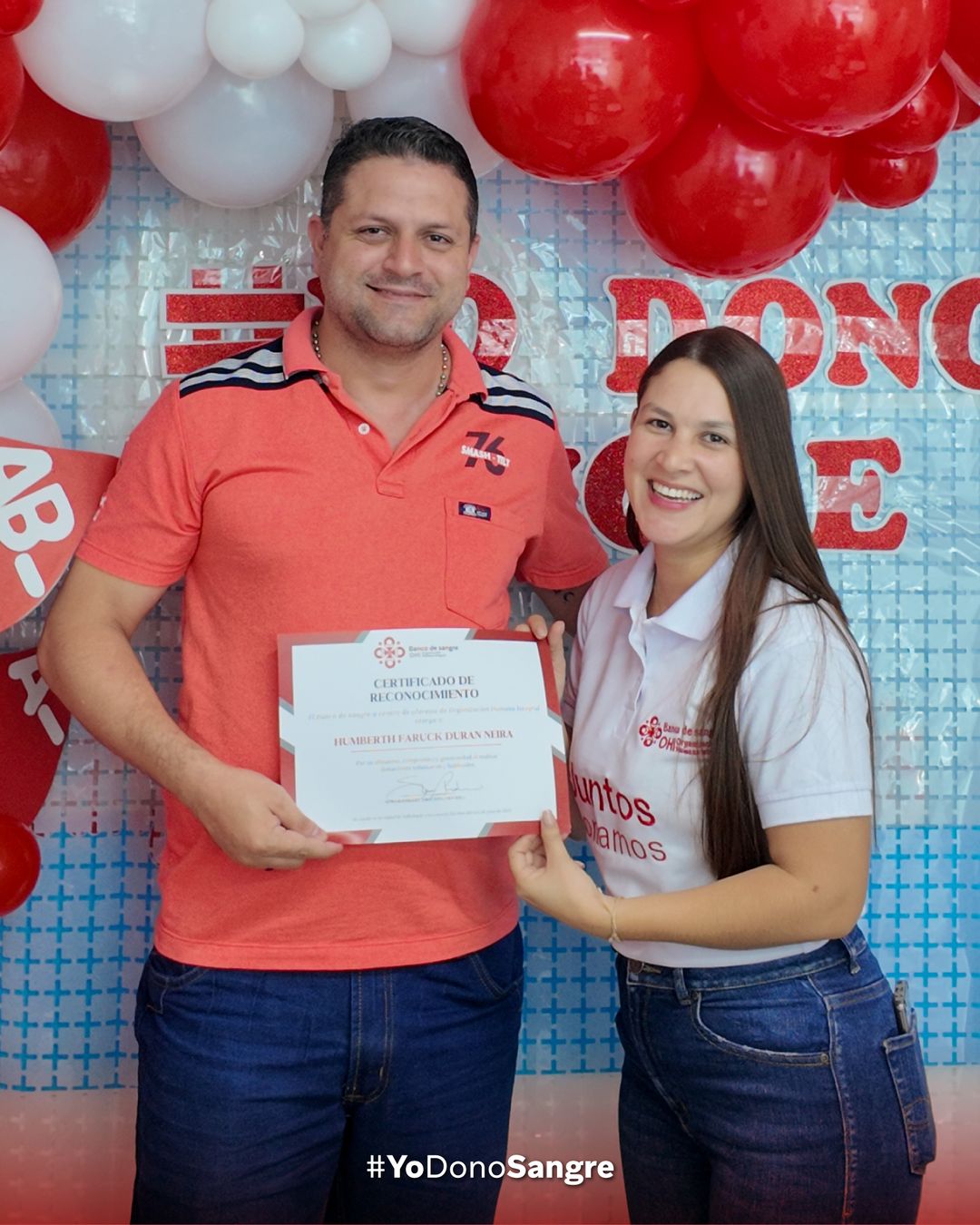 Nuestro Banco de Sangre y Centro de Aféresis celebró el Día Mundial del Donante con un gesto de gratitud