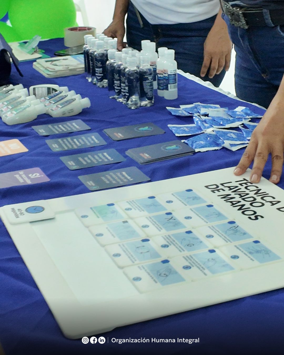 Educación y compromiso marcaron la jornada del día Mundial del lavado de manos en nuestra Organización