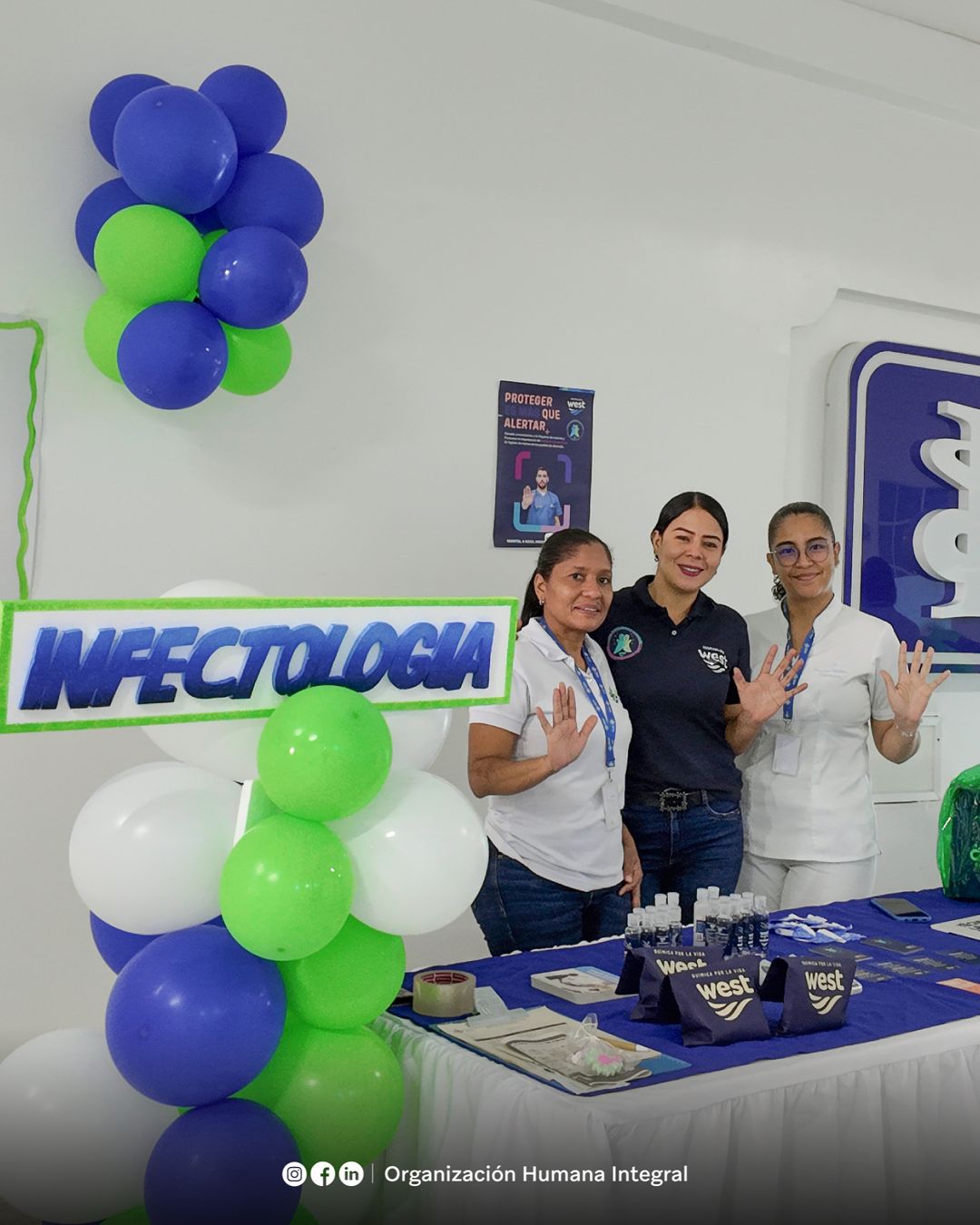 Educación y compromiso marcaron la jornada del día Mundial del lavado de manos en nuestra Organización