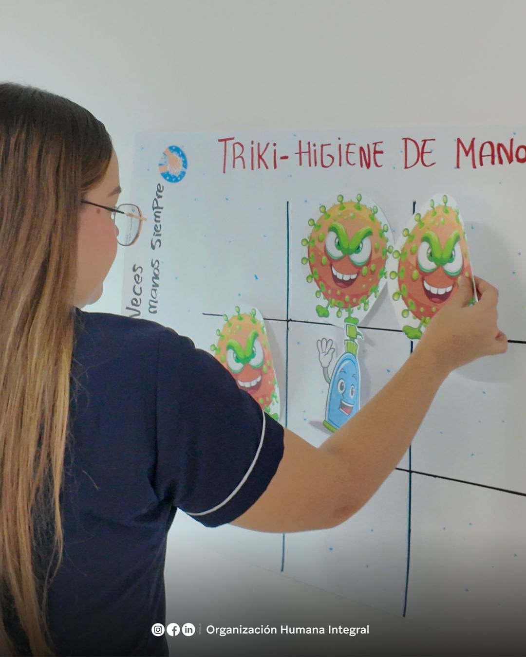 Educación y compromiso marcaron la jornada del día Mundial del lavado de manos en nuestra Organización