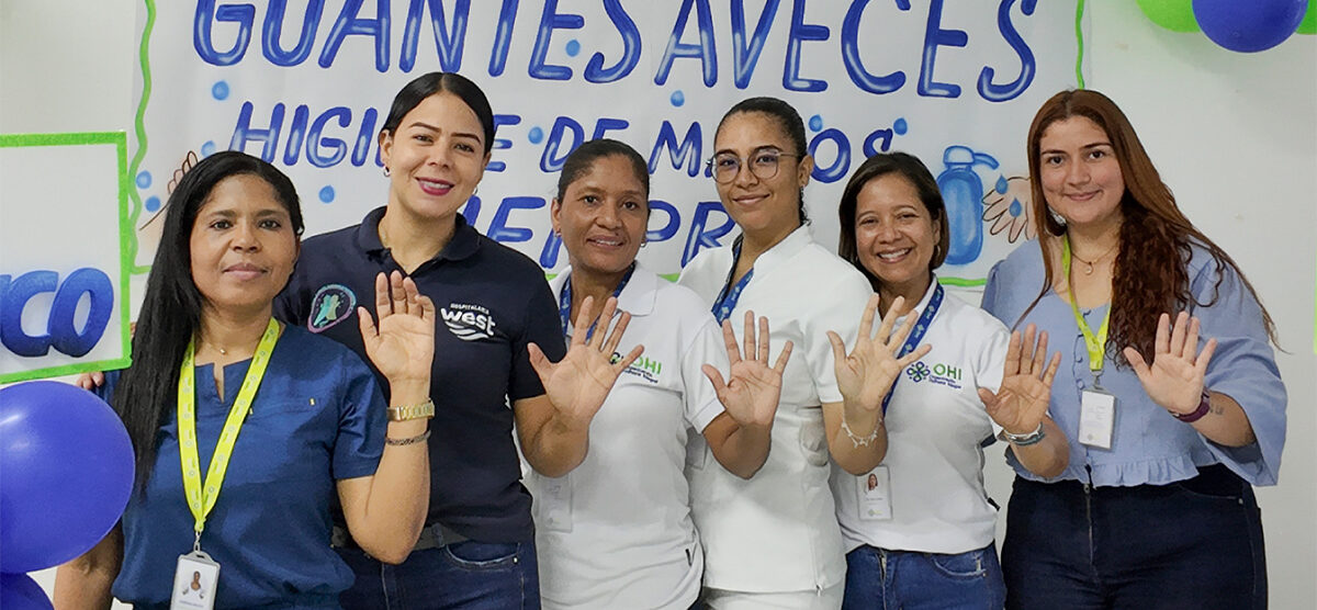 Educación y compromiso marcaron la jornada del día Mundial del lavado de manos en nuestra Organización