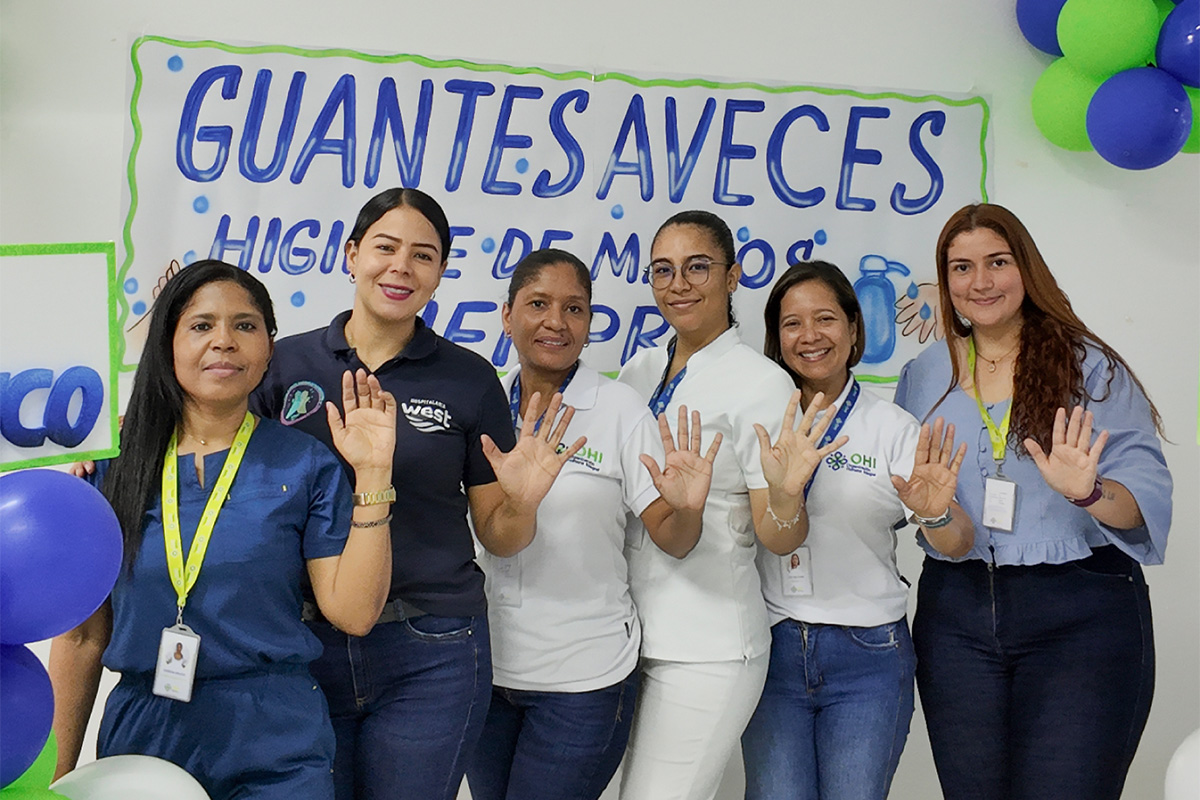 Educación y compromiso marcaron la jornada del día Mundial del lavado de manos en nuestra Organización